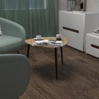 Современная мебель Стол журнальный BeautyStyle 11 Дуб крымский состаренный / Черный, купить недорого в фирменном салоне магазине «Моя Мебель», всего за 4 910 руб.