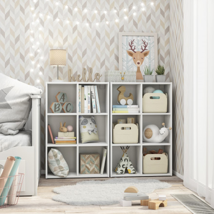 Современная мебель Белый Стеллаж полки настенные / напольные not IKEA EKET недорого С-18 СИТИ, купить недорого в фирменном салоне магазине «Моя Мебель», всего за 5 490 руб.