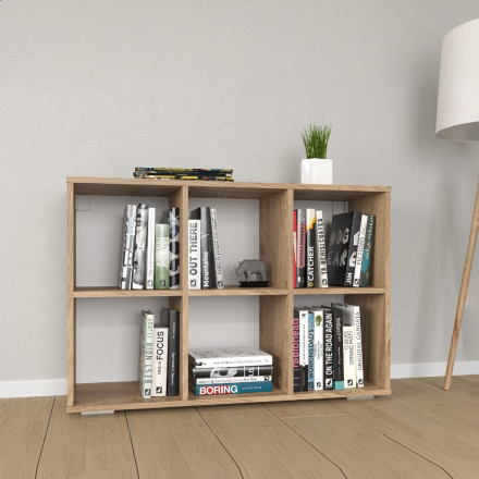 Современная мебель Стеллаж полки IKEA EKET design недорого Крафт золотой С-18 СИТИ, купить недорого в фирменном салоне магазине «Моя Мебель», всего за 5 490 руб.