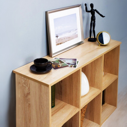 Современная мебель Стеллаж полки IKEA EKET design недорого Крафт золотой С-18 СИТИ, купить недорого в фирменном салоне магазине «Моя Мебель», всего за 5 490 руб.