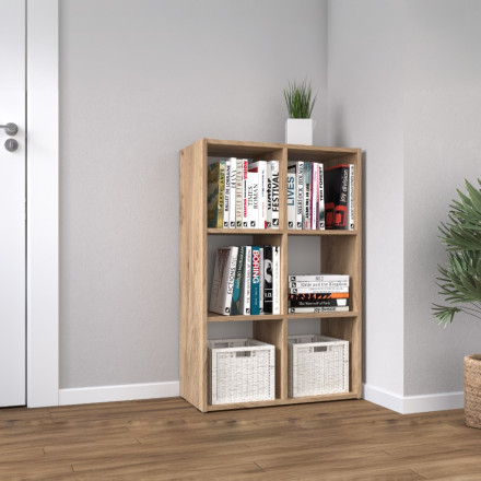 Современная мебель Стеллаж полки IKEA EKET design недорого Крафт золотой С-18 СИТИ, купить недорого в фирменном салоне магазине «Моя Мебель», всего за 5 490 руб.