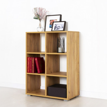 Современная мебель Стеллаж полки IKEA EKET design недорого Крафт золотой С-18 СИТИ, купить недорого в фирменном салоне магазине «Моя Мебель», всего за 5 490 руб.