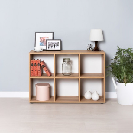 Современная мебель Стеллаж полки IKEA EKET design недорого Крафт золотой С-18 СИТИ, купить недорого в фирменном салоне магазине «Моя Мебель», всего за 5 490 руб.