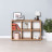 Современная мебель Стеллаж полки IKEA EKET design недорого Крафт золотой С-18 СИТИ, купить недорого в фирменном салоне магазине «Моя Мебель», всего за 5 490 руб.