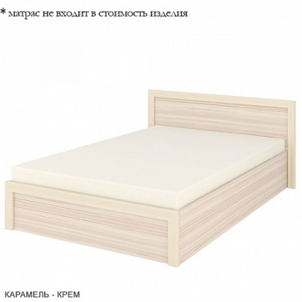 Современная мебель Кровать коллекция NOBILE 3, купить недорого в фирменном салоне магазине «Моя Мебель», всего за 47 260 руб.