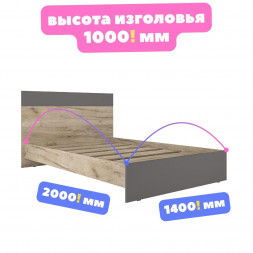 Кровать полуторка