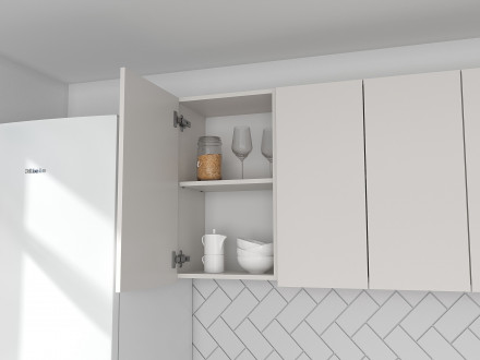 Современная мебель Кухня Белая х2.0м ИКЕА design ЛЕГЕНДА-40 СИТИ ЛДСП, купить недорого в фирменном салоне магазине «Моя Мебель», всего за 29 810 руб.