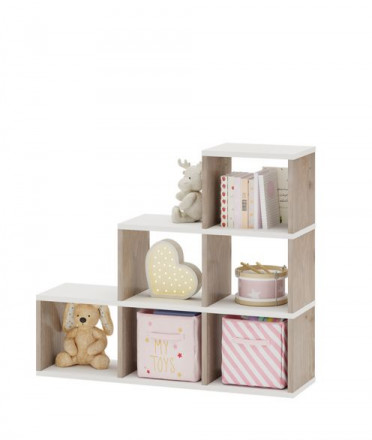 Современная мебель Стеллаж лесенка СЛД, IKEA KALLAX &amp; EKET style, купить недорого в фирменном салоне магазине «Моя Мебель», всего за 12 040 руб.