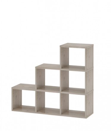 Современная мебель Стеллаж лесенка СЛД, IKEA KALLAX &amp; EKET style, купить недорого в фирменном салоне магазине «Моя Мебель», всего за 12 040 руб.