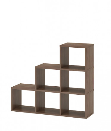 Современная мебель Стеллаж лесенка СЛД, IKEA KALLAX &amp; EKET style, купить недорого в фирменном салоне магазине «Моя Мебель», всего за 12 040 руб.
