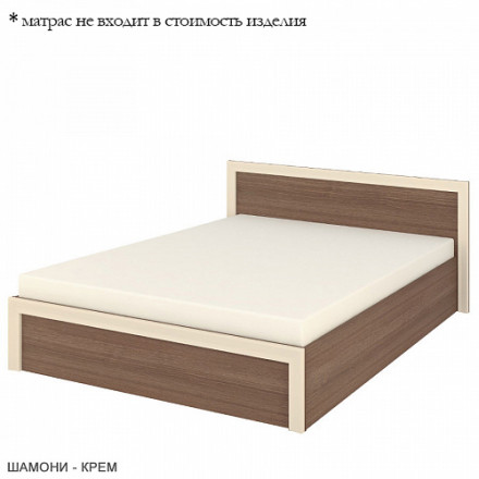 Современная мебель Кровать коллекция NOBILE 4, купить недорого в фирменном салоне магазине «Моя Мебель», всего за 50 620 руб.