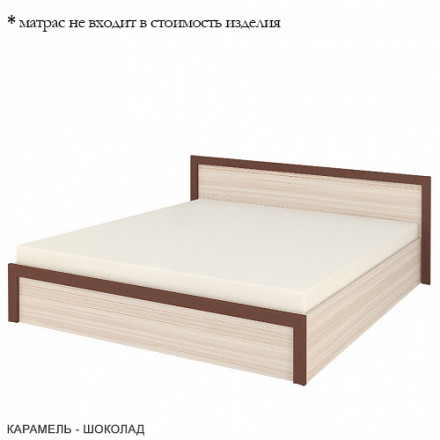 Современная мебель Кровать коллекция NOBILE 6, купить недорого в фирменном салоне магазине «Моя Мебель», всего за 57 340 руб.