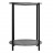 Современная мебель Стол журнальный как IKEA GLADOM BeautyStyle 21 Орех гикори gray / Черный, купить недорого в фирменном салоне магазине «Моя Мебель», всего за 5 210 руб.