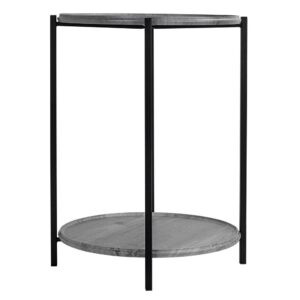 Современная мебель Стол журнальный как IKEA GLADOM BeautyStyle 21 Орех гикори gray / Черный, купить недорого в фирменном салоне магазине «Моя Мебель», всего за 5 210 руб.