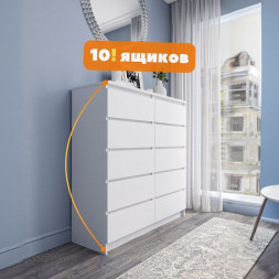 Тумба под телевизор белая