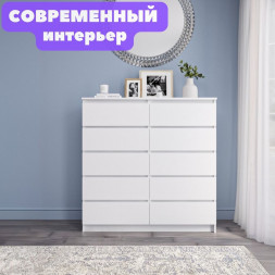 Тумба под телевизор белая