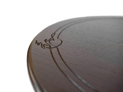 Современная мебель Стол журнальный Грация М Темно-коричневый, купить недорого в фирменном салоне магазине «Моя Мебель», всего за 14 220 руб.