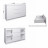 Современная мебель Тумба под ТВ как белый Комод IKEA MALM 3 ящика МК 1200.3 (МП/3) МС мори, купить недорого в фирменном салоне магазине «Моя Мебель», всего за 9 850 руб.