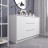 Современная мебель Тумба под ТВ как белый Комод IKEA MALM 3 ящика МК 1200.3 (МП/3) МС мори, купить недорого в фирменном салоне магазине «Моя Мебель», всего за 9 850 руб.