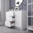 Современная мебель Тумба под ТВ как белый Комод IKEA MALM 3 ящика МК 1200.3 (МП/3) МС мори, купить недорого в фирменном салоне магазине «Моя Мебель», всего за 9 850 руб.