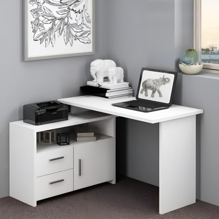 Современная мебель компьютерный стол СКЛ-Прям130 + ТБЛ, купить недорого в фирменном салоне магазине «Моя Мебель», всего за 17 520 руб.