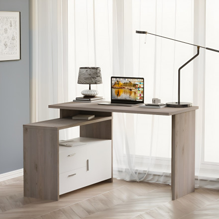 Современная мебель компьютерный стол СКЛ-Прям130 + ТБЛ, купить недорого в фирменном салоне магазине «Моя Мебель», всего за 17 520 руб.