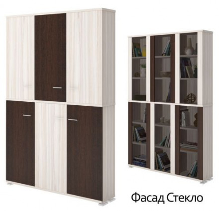 Современная мебель Стеллаж ПУ-40-4, купить недорого в фирменном салоне магазине «Моя Мебель», всего за 52 860 руб.