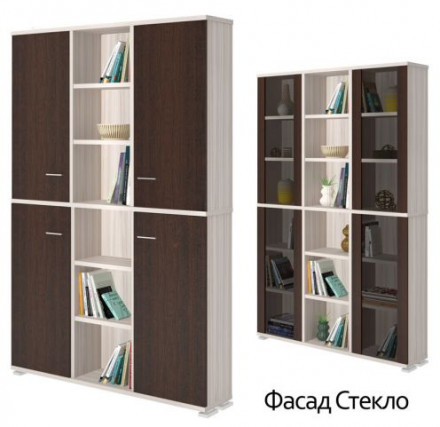 Современная мебель Стеллаж ПУ-40-5, купить недорого в фирменном салоне магазине «Моя Мебель», всего за 47 710 руб.