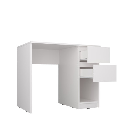 Современная мебель Белый письменный стол с ящиками как ИКЕА КАЛЛАКС (IKEA KALLAX) СП-18 сити, купить недорого в фирменном салоне магазине «Моя Мебель», всего за 4 990 руб.