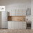 Современная мебель кухня маленькая 2 метра | Кухонный гарнитур как IKEA mori 2 м ЛДСП сатин, купить недорого в фирменном салоне магазине «Моя Мебель», всего за 28 510 руб.