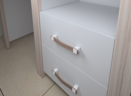 Современная мебель угловой письменный стол для школьника с ящиками с тумбой | угловой Компьютерный стол с ящиками СТД-У, купить недорого в фирменном салоне магазине «Моя Мебель», всего за 19 140 руб.