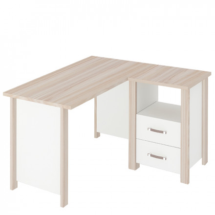 Современная мебель угловой письменный стол для школьника с ящиками с тумбой | угловой Компьютерный стол с ящиками СТД-У, купить недорого в фирменном салоне магазине «Моя Мебель», всего за 19 140 руб.