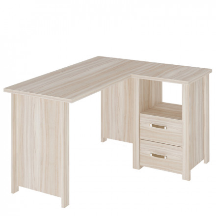 Современная мебель угловой письменный стол для школьника с ящиками с тумбой | угловой Компьютерный стол с ящиками СТД-У, купить недорого в фирменном салоне магазине «Моя Мебель», всего за 19 140 руб.
