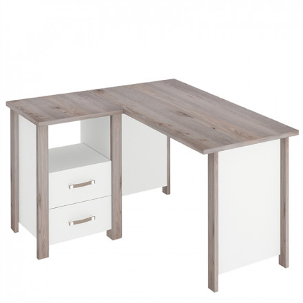Современная мебель угловой письменный стол для школьника с ящиками с тумбой | угловой Компьютерный стол с ящиками СТД-У, купить недорого в фирменном салоне магазине «Моя Мебель», всего за 19 140 руб.