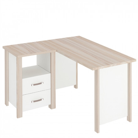 Современная мебель угловой письменный стол для школьника с ящиками с тумбой | угловой Компьютерный стол с ящиками СТД-У, купить недорого в фирменном салоне магазине «Моя Мебель», всего за 19 140 руб.
