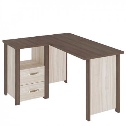 Современная мебель угловой письменный стол для школьника с ящиками с тумбой | угловой Компьютерный стол с ящиками СТД-У, купить недорого в фирменном салоне магазине «Моя Мебель», всего за 19 140 руб.