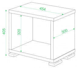 Стеллаж как ИКЕА