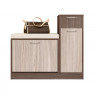 Об-02 Обувница ЛДСП Basel Beige/ ЯШС (3356 PR)/ корпус ЯШТ (3357 PR)/ ЯШС (1722 ГП)