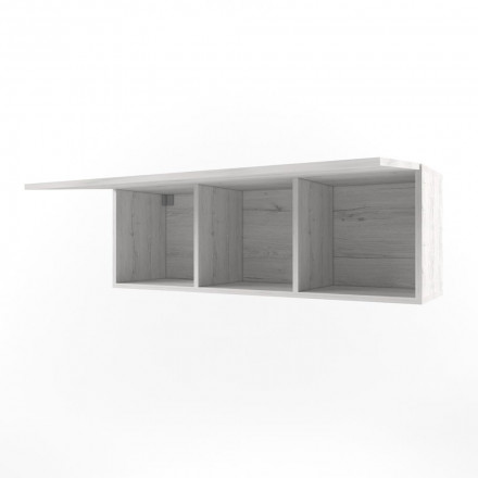 Современная мебель полка 3 Куба с фасадом  «НьюТон», купить недорого в фирменном салоне магазине «Моя Мебель», всего за 8 040 руб.