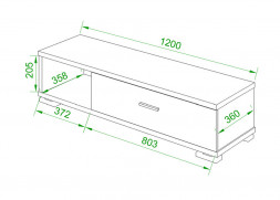 Комод высокий