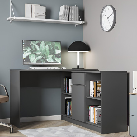 Современная мебель тумба под телевизор в гостиную напольная с ящиком | ТВ тумба | Подставка под телевизор Консоль | Тумбочка в прихожую, графит МТВ 1204.1 (МП/3) мори, купить недорого в фирменном салоне магазине «Моя Мебель», всего за 7 800 руб.