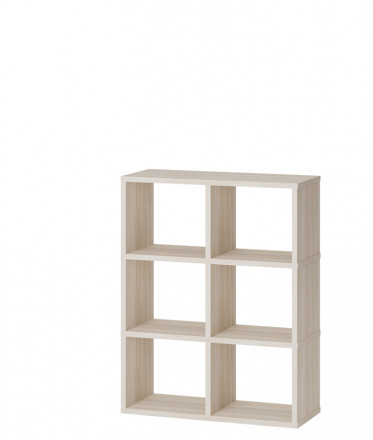 Современная мебель Стеллаж СПД 2-3, IKEA KALLAX &amp; EKET style, купить недорого в фирменном салоне магазине «Моя Мебель», всего за 9 680 руб.