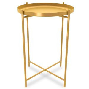 Современная мебель Стол журнальный как IKEA GLADOM SHT-CT8 Золото, купить недорого в фирменном салоне магазине «Моя Мебель», всего за 2 520 руб.