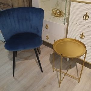 Современная мебель Стол журнальный как IKEA GLADOM SHT-CT8 Золото, купить недорого в фирменном салоне магазине «Моя Мебель», всего за 2 520 руб.