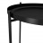 Современная мебель Стол журнальный как IKEA GLADOM SHT-CT8 Черный муар, купить недорого в фирменном салоне магазине «Моя Мебель», всего за 2 880 руб.