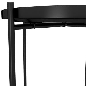 Современная мебель Стол журнальный как IKEA GLADOM SHT-CT8 Черный муар, купить недорого в фирменном салоне магазине «Моя Мебель», всего за 2 880 руб.