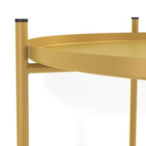 Современная мебель Стол журнальный как IKEA GLADOM SHT-CT8-2 Золото, купить недорого в фирменном салоне магазине «Моя Мебель», всего за 3 330 руб.