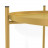 Современная мебель Стол журнальный как IKEA GLADOM SHT-CT8-2 Золото, купить недорого в фирменном салоне магазине «Моя Мебель», всего за 3 330 руб.