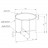 Современная мебель Стол журнальный как IKEA GLADOM SHT-CT8-2 Золото, купить недорого в фирменном салоне магазине «Моя Мебель», всего за 3 330 руб.