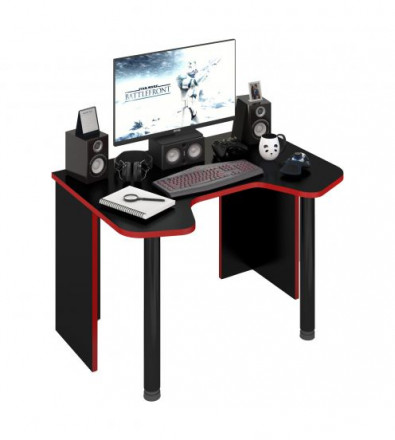 Современная мебель Игровой стол СКЛ-Игр120Ч RED, купить недорого в фирменном салоне магазине «Моя Мебель», всего за 13 100 руб.